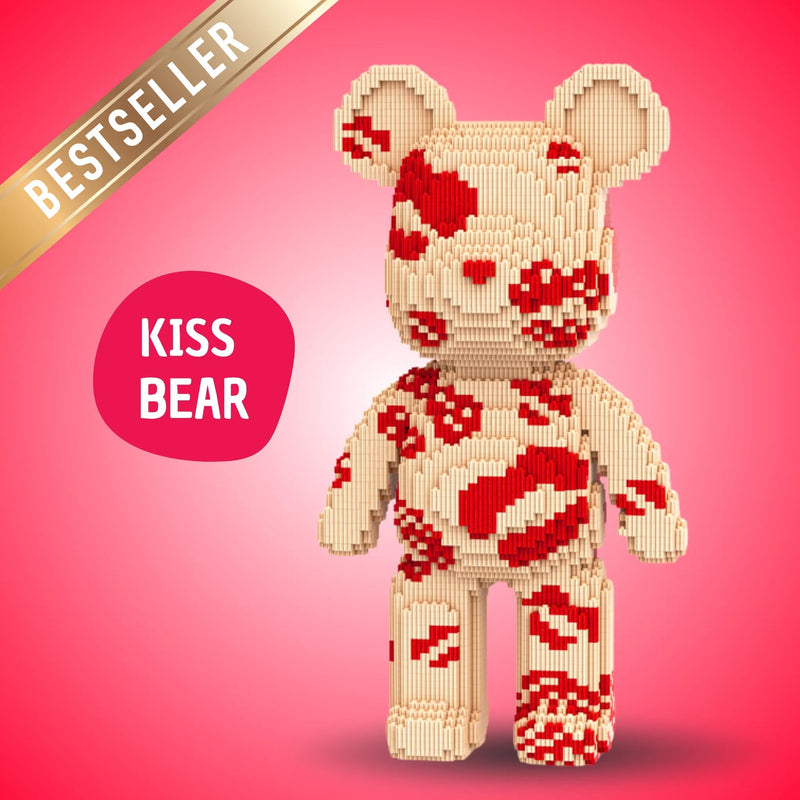 BRIXBÄR Riesen-Bär zum Bauen – KISS BEAR