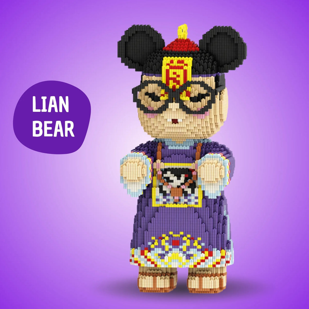 BRIXBÄR Riesen-Bär zum Bauen – LIAN BEAR
