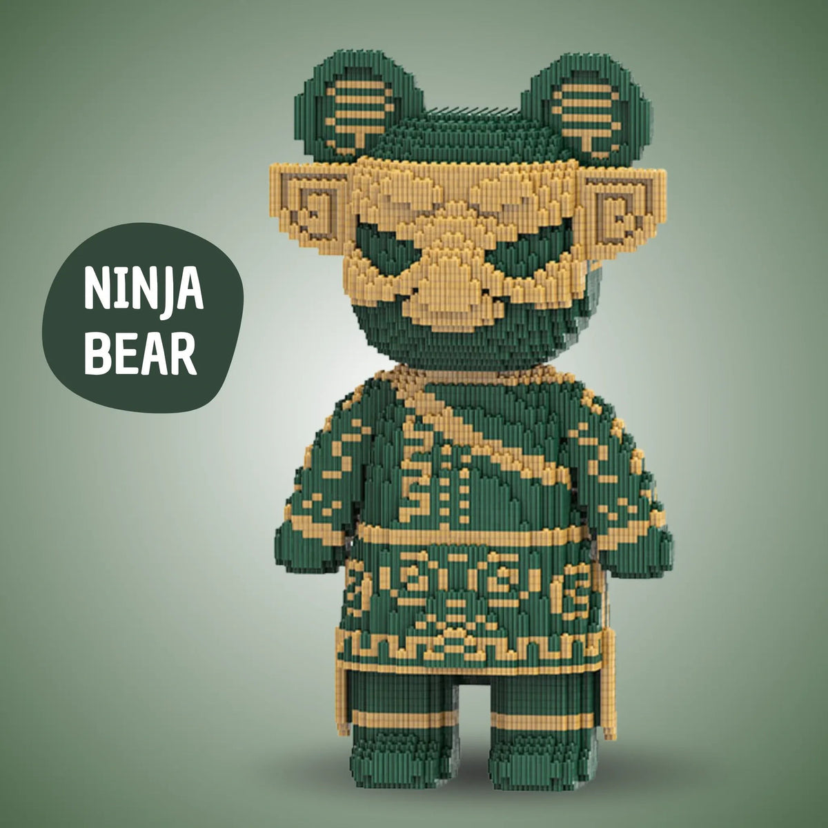 BRIXBÄR Riesen-Bär zum Bauen – NINJA BEAR