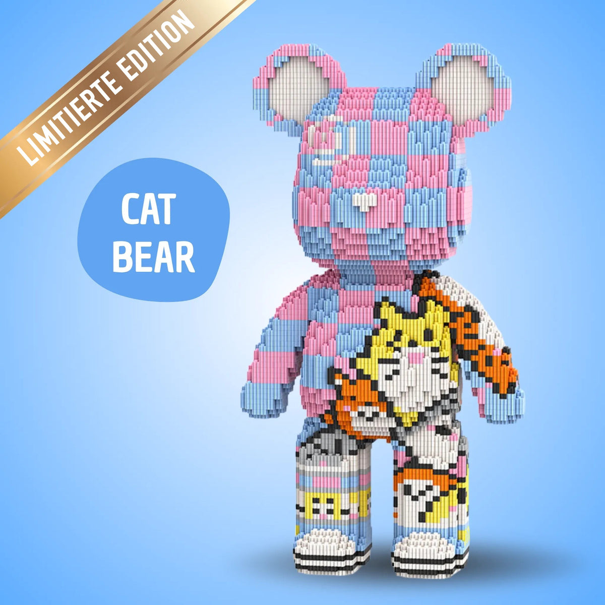 BRIXBÄR Riesen-Bär zum Bauen – CAT BEAR