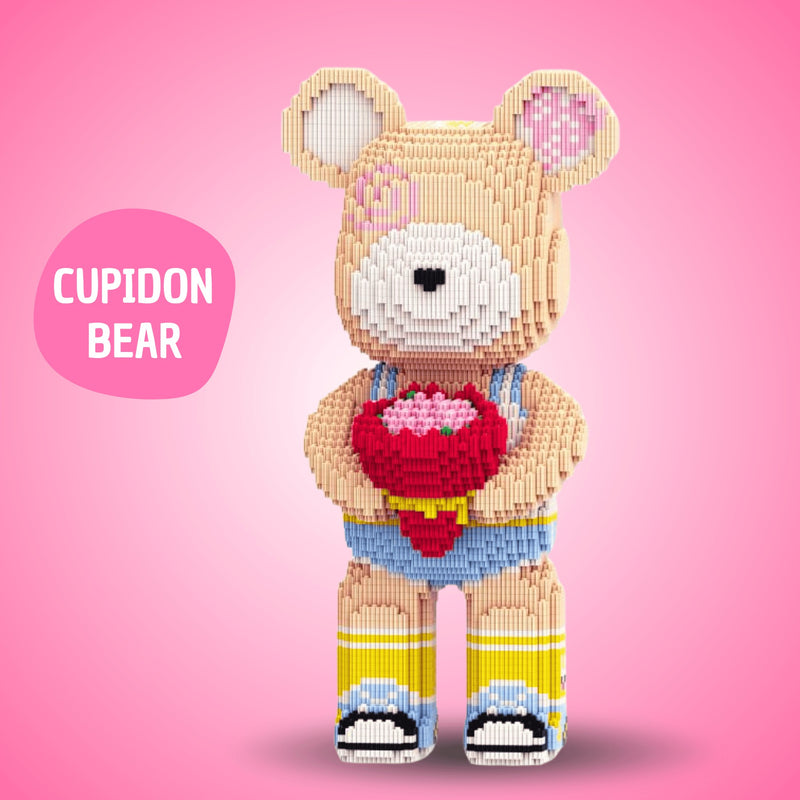 BRIXBÄR Riesen-Bär zum Bauen – CUPIDON BEAR