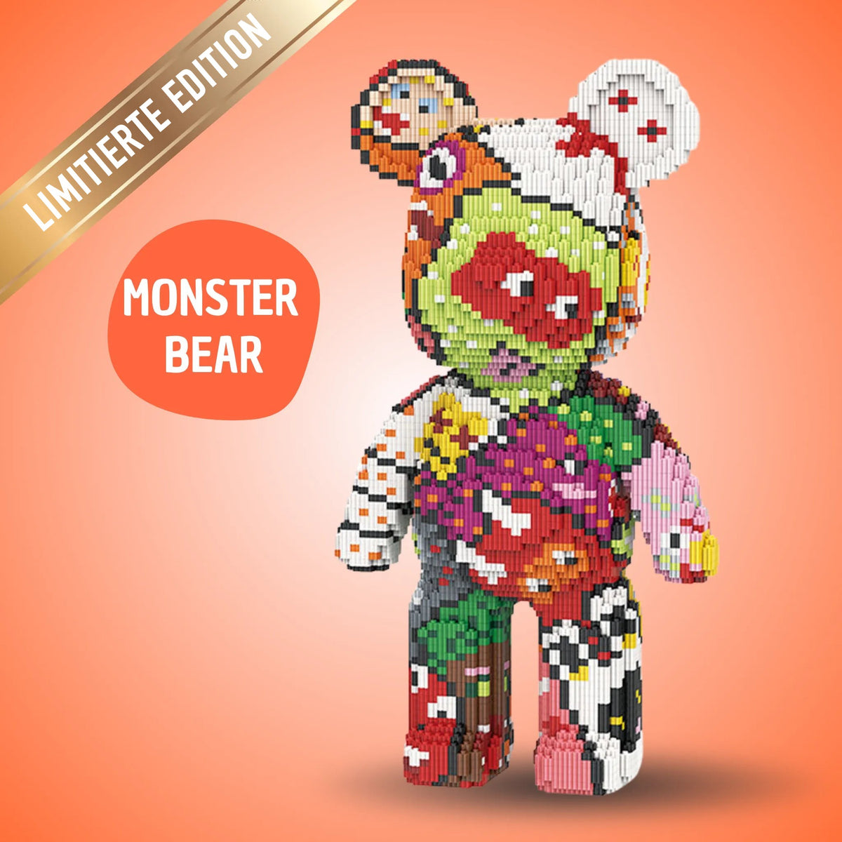 BRIXBÄR Riesen-Bär zum Bauen – MONSTER BEAR